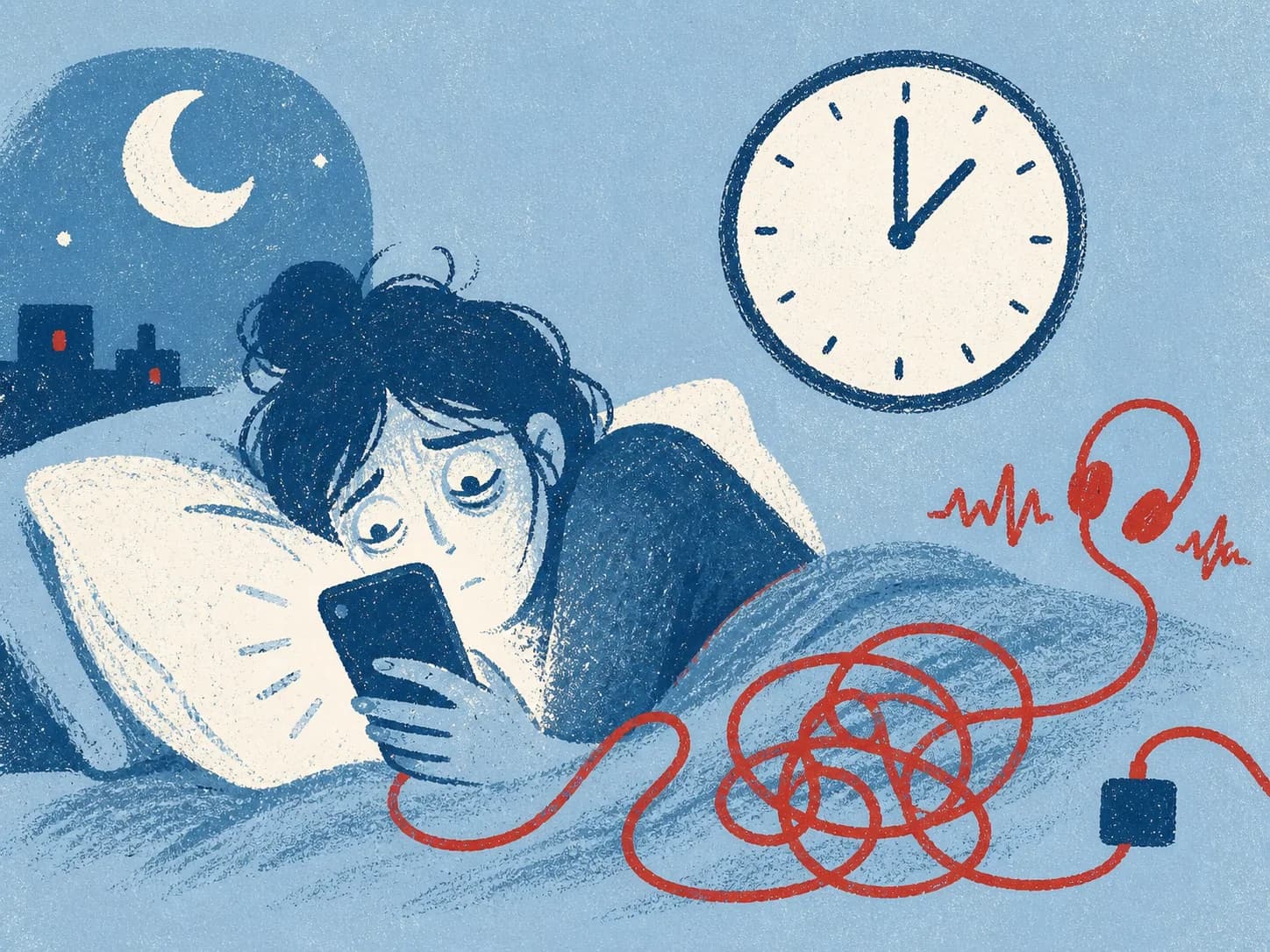 Why Are We Too Tired to Go to Bed? · Two hosts trace late-night scrolling back to the final pocket of autonomy in an over-scheduled day.